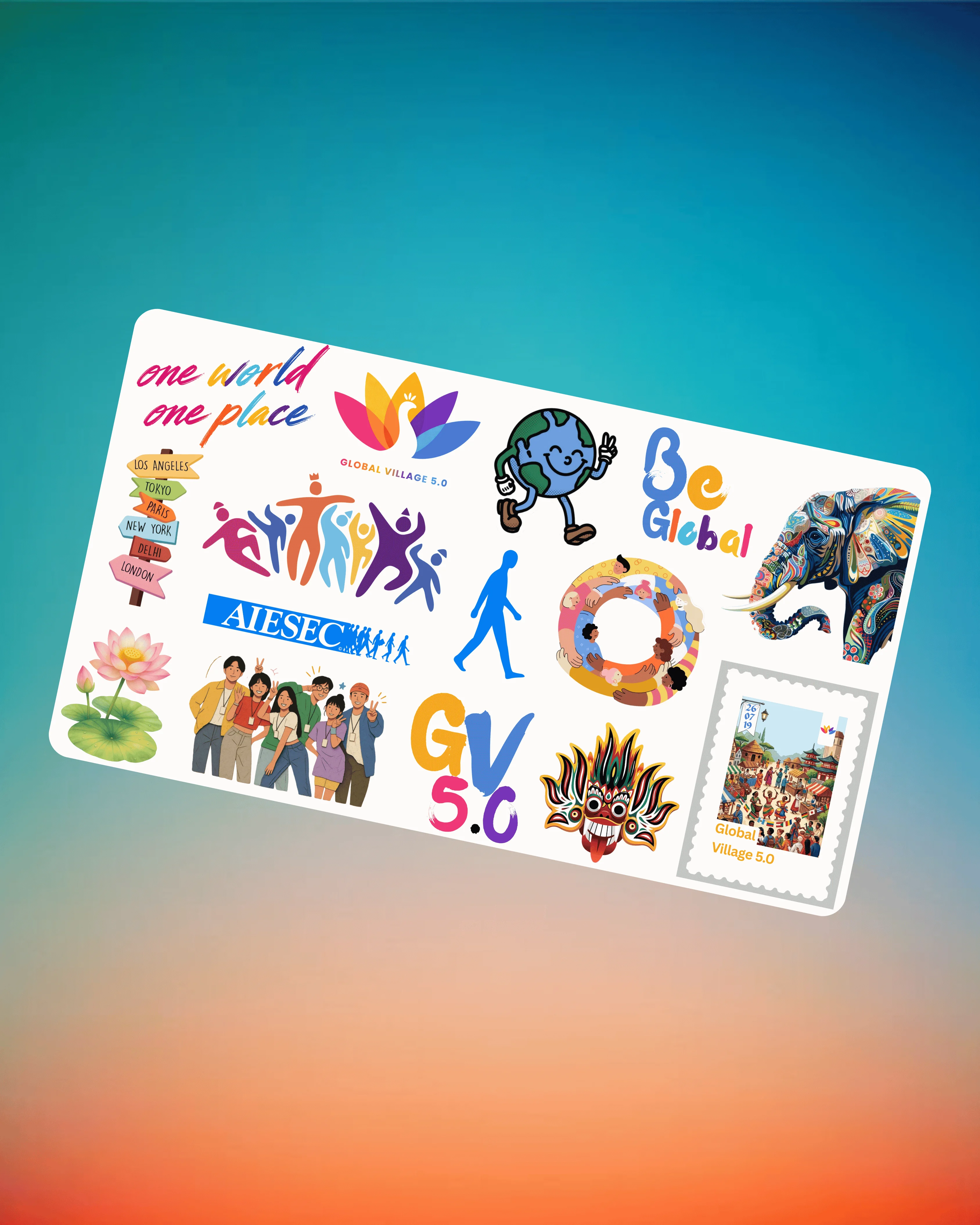 Fusion Collection Sticker