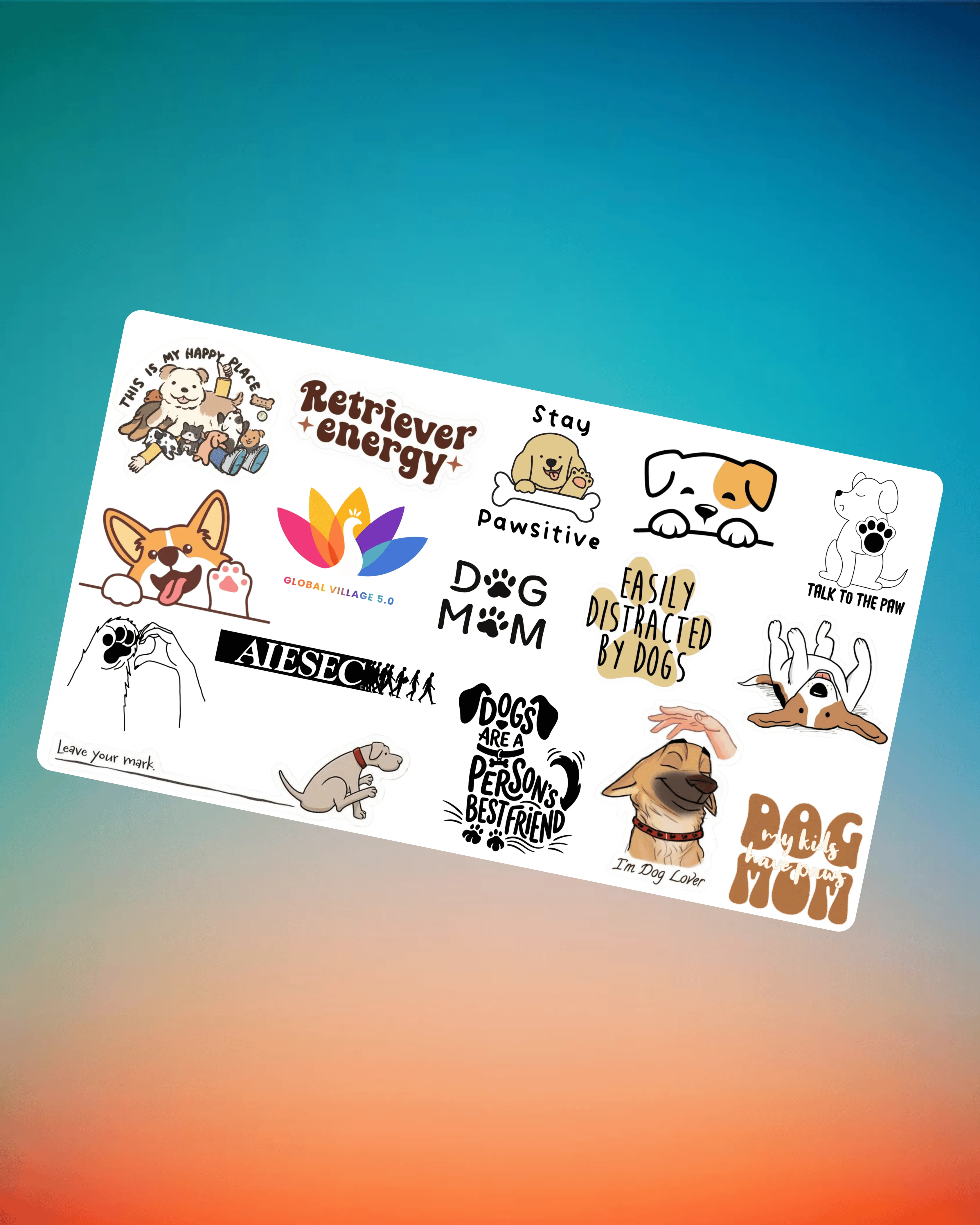 Paw Collection Sticker
